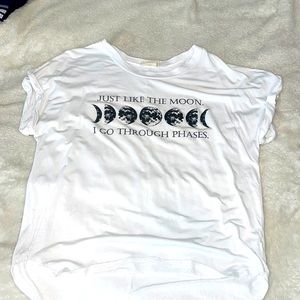 short sleeved, soft t shirt